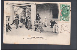 Cote D'Ivoire ABOISSO - Visite Du Médecin 1906 Old Postcard - Côte-d'Ivoire
