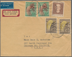 Niederländisch-Neuguinea: 1952/63, Covers/stationery Of Dutch New Guinea (4) Or UNTEA-ovpt. On Same - Nuova Guinea Olandese
