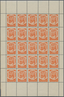 SCADTA - Ausgaben Für Kolumbien: 1921/1929, Collection Of 16 Different Complete (folded) Sheets Of 2 - Colombie