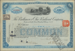 Vereinigte Staaten Von Amerika - Fiskalmarken: 1867/1936, Fiscals On Documents Up To $100 Denominati - Fiscal