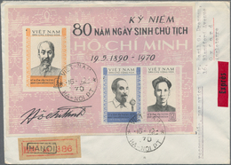 Vietnam-Nord (1945-1975): 1970/71, 20 Covers Addressed To Oxford, Great Britain, Mostly Express Airm - Vietnam