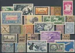 Französische Kolonien: 1860/1950 (ca.), Sophisticated Balance On Stockcards, Comprising Various Coun - Other & Unclassified