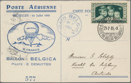 Belgien: 1910/2000 (ca.), Large Accumulation Of About 1.100 Covers And Cards, Mostly Modern Material - Verzamelingen