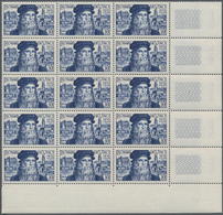 Frankreich: 1936/1973, Comprehensive MNH Stock Of Apparently Mainly Complete Commemorative Issues, M - Sammlungen