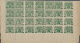 Frankreich - Postpaketmarken: 1919, Colis Pour Paris, 25c. Green "Colis Reclame", 560 Stamps Within - Altri & Non Classificati