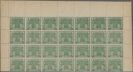 Frankreich - Postpaketmarken: 1919, Colis Pour Paris, 25c. Green "Colis Reclame", 560 Stamps Within - Sonstige & Ohne Zuordnung