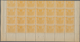 Frankreich - Postpaketmarken: 1919, Colis Pour Paris, 25c. Yellow "Colis Reclame", 560 Stamps Within - Autres & Non Classés