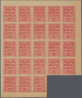 Frankreich - Postpaketmarken: 1941, Timbres De Mise A Jour ("Majoration"), Not Issued, 50c. Brun, 1f - Sonstige & Ohne Zuordnung