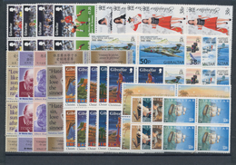 Gibraltar: 1998/2000, 140 Year Sets 1998 (without The Souvenir Sheets) And 180 Sets 2000 (without Th - Gibraltar