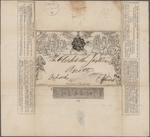 Großbritannien: 1840 MULREADY: Collection Of Seven Mulready Letter Sheets 1d., All With Advertisemen - Sonstige & Ohne Zuordnung