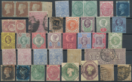 Großbritannien: 1840/1930 (ca.), Used And Mint Accumulation On Stockcards With Plenty Of Material, B - Autres & Non Classés