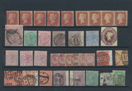 Großbritannien: 1840/1930 (ca.), Used And Mint Accumulation On Stockcards With Plenty Of Material, B - Otros & Sin Clasificación