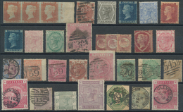 Großbritannien: 1841/1930 (ca.), Used And Mint Accumulation On Stockcards With Plenty Of Material, B - Autres & Non Classés