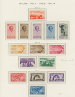 Italien: 1861/1996 Ca., Comprehensive Collection In 3 Schaubek Binders, Starting In The Classic Era - Sammlungen