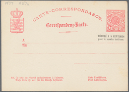 Luxemburg: 1876 - 1936 (ca.), 30 Covers, Including Twice Balloon Mail, Card Series P 90 (12 Pieces, - Otros & Sin Clasificación