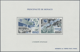 Monaco: 1991, Cept "Space", Bloc Speciaux Perforated, 100 Pieces Mint Never Hinged. Yvert BS 14, Cat - Nuovi