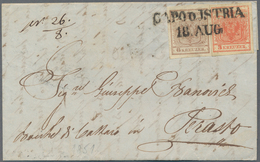 Österreich: 1809/1880 Ca., Sehr Interessantes Konvolut Mit Ca.80 Belegen, Dabei Hauptsächlich Post A - Colecciones