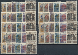 Österreich: 1931, Rotary, 17 Komplette Serien, Postfrisch. MiNr. 518/23 (17), 11.900,- €. - Verzamelingen