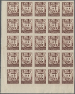 Spanien - Zwangszuschlagsmarken Für Barcelona: 1945, Casa Del Arcediano, 134 Imperforate Sets Mainly - War Tax