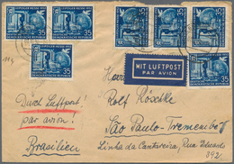 Deutschland: 1860-1960, Spannender Und Vielseitiger Posten Mit Rund 950 Briefen Und Belegen, Dabei V - Colecciones