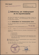 Deutsches Reich - Besonderheiten: 1935/1944 (ca.), HITLERJUGEND Und Kinderlandverschickung - Bestand - Autres & Non Classés