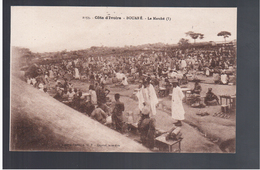 Cote D'Ivoire Bouaké Le Marché Ca 1915 Old Postcard - Côte-d'Ivoire