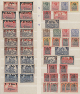 Deutsche Post In China: 1898/1918, Ungebrauchte, Teils Auch Postfrische Partie Von Ca. 170 Marken, T - Deutsche Post In China