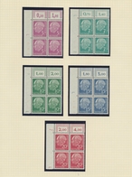 Bundesrepublik Deutschland: 1960/1968, Spezialisierte Sammlung Mit Schwerpunkt Heuss Lumogen Und Pos - Colecciones