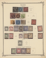 Deutschland: 1849/1984, Umfassende, Meist Postfrisch/ungebraucht Geführte Sammlung In Drei Scott-Alb - Colecciones