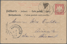 Deutschland: 1870/1920 (ca.), Umfassende Sammlung Von Ca. 870 (meist Ungebrauchten) Ganzsachen, Dabe - Colecciones