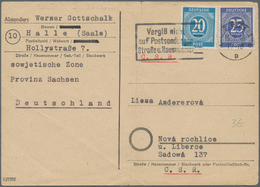 Deutschland: 1930/1992 Ca., Briefposten Von Ca. 110 Stück Ab Weimarer Republik Bis Bundesrepublik Mi - Collections