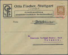 Heimat: Baden-Württemberg: 1890/2000, STUTTGART, Umfassende Heimat-Sammlung Mit Ca. 550 Briefen Und - Andere & Zonder Classificatie
