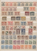 Altdeutschland Und Deutsches Reich: 1900/1930 (ca.), Deutsches Reich, Württemberg Und Bayern, Bestan - Collezioni