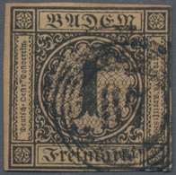 Baden - Marken Und Briefe: 1851/1862: Gehaltvolle Sammlung Der Badischen Markenausgaben, Insgesamt 1 - Sonstige & Ohne Zuordnung