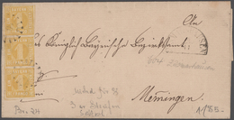 Bayern - Marken Und Briefe: 1850-1919, Partie Mit 70 Briefen, Karten Und Ganzsachen, Hauptwert Bei D - Sonstige & Ohne Zuordnung