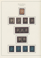 Preußen - Marken Und Briefe: 1820-1865, Gestempelte Sammlung Inc. Einheiten Und Besseren Farben, Daz - Andere & Zonder Classificatie