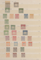 Württemberg - Marken Und Briefe: 1860/1920 (ca.), Ungebrauchte Sammlung Von Ca. 200 Marken, Dabei Mi - Altri & Non Classificati