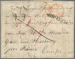 Württemberg - Besonderheiten: 1846-65 Ca.: Elf Unfrankierte Briefe Aus Den U.S.A. Nach Deutschland, - Otros & Sin Clasificación