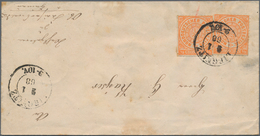 Norddeutscher Bund - Marken Und Briefe: 1868/1870, Partie Von 28 Belegen Incl. Einigen Aufbrauchganz - Otros & Sin Clasificación