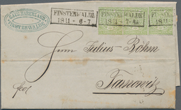 Norddeutscher Bund - Marken Und Briefe: 1868/1870, Posten Von Ca. 195 Belegen Und Ganzsachen Mit Ein - Andere & Zonder Classificatie