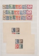 Deutsches Reich: 1872/1945, Inhaltsreicher Und Sehr Ergiebiger Bestand Auf Steckkarten/Steckseiten/i - Collections