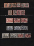 Deutsches Reich: 1875/1945, Umfangreiche, Doppelt Geführte (ungebraucht + Gestempelt) Und In Den Hau - Collections