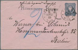 Deutsches Reich: 1882/1944, Kleiner Posten Von Ca. 100 Briefe, Karten, Ansichtskarten Und überwiegen - Collections