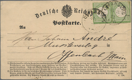 Deutsches Reich - Brustschild: 1872/1874, Interessante Partie Mit Ca.20 Belegen, Dabei Bessere Stück - Verzamelingen