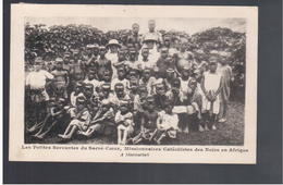Cote D'Ivoire SINEMATIALI - Petites Servantes Du Sacré Coeur, Missionnaires Catéchistes Old Postcard - Côte-d'Ivoire