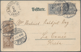 Deutsches Reich - Germania: 1900/1921, Reichhaltiger Sammlungsbestand Mit Ca.190 Belegen Ab Germania - Colecciones