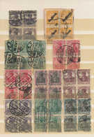 Deutsches Reich - Inflation: 1911/1923, Geststempelte Spezial-Sammlungspartie Von über 100 Einheiten - Verzamelingen