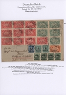 Deutsches Reich - Inflation: 1916/1923, Portostufen-Sammlung Mit Ca. 120 Briefen Auf Instruktiv Besc - Collections