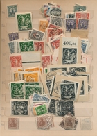 Deutsches Reich - Inflation: 1919/1923, Reichhaltiger Und Teils Sehr Dicht Bis überbordend Gesteckte - Sammlungen