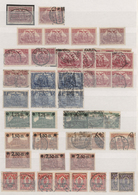 Deutsches Reich - Inflation: 1919/1923, Sauber Sortierter Bestand Auf Steckseiten Mit Guter Vielfalt - Collections